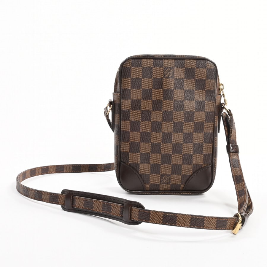 Louis Vuitton Danube Shoulder Bag Damier Brown