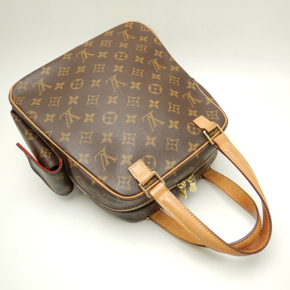 Louis Vuitton Monogram Excentri Cite Brown Handbag