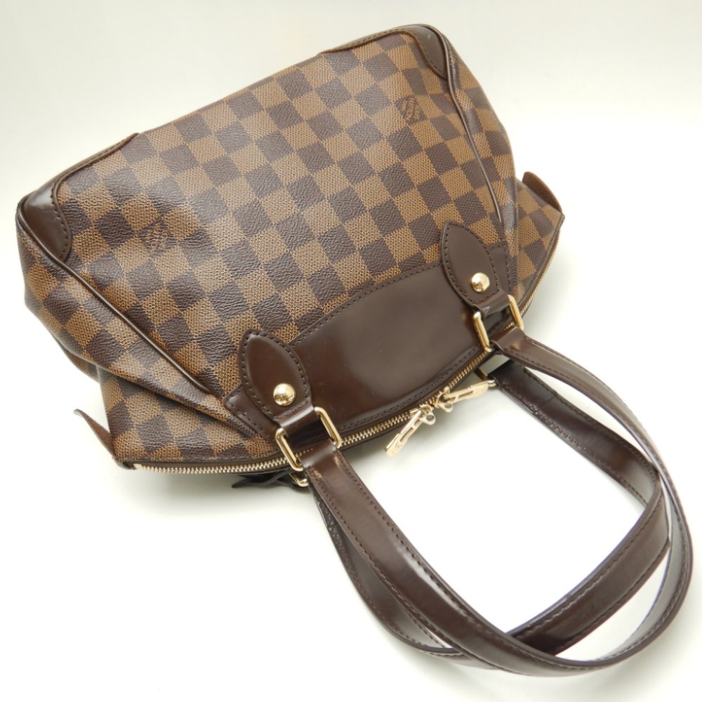 Louis Vuitton Damier Verona PM Ebene Handbag Brown