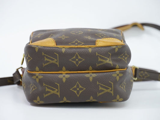 Louis Vuitton LV Monogram Shoulder Bag Pochette Brown