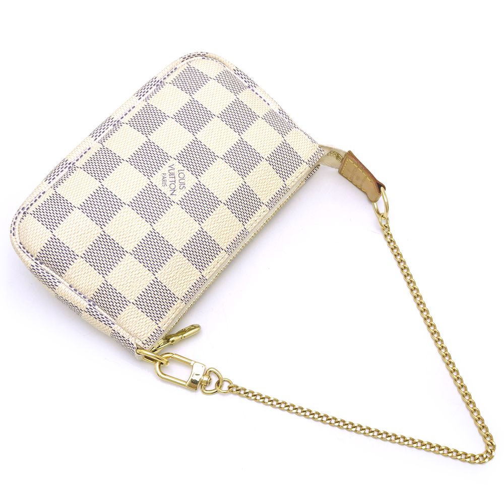 Louis Vuitton Damier Azur Mini Pochette Accessoire Accessory Pouch