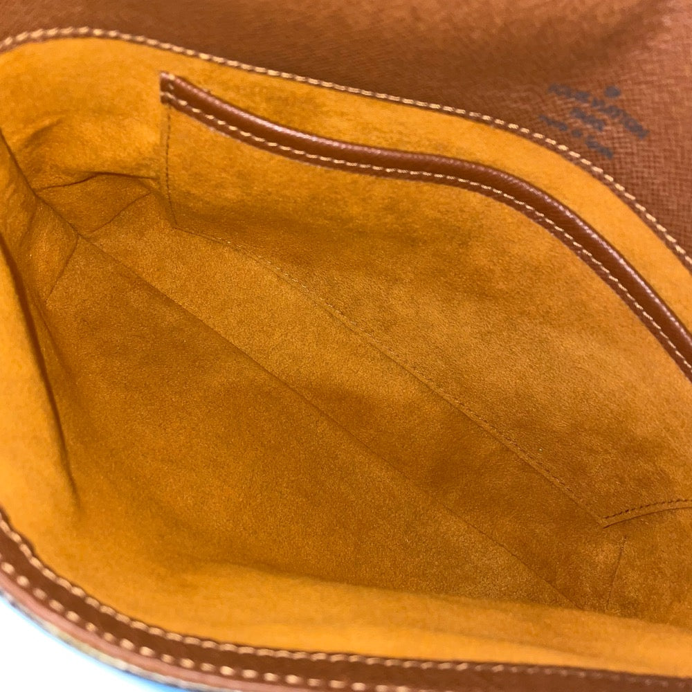 Louis Vuitton Shoulder Bag Monogram M tte Tango Brown