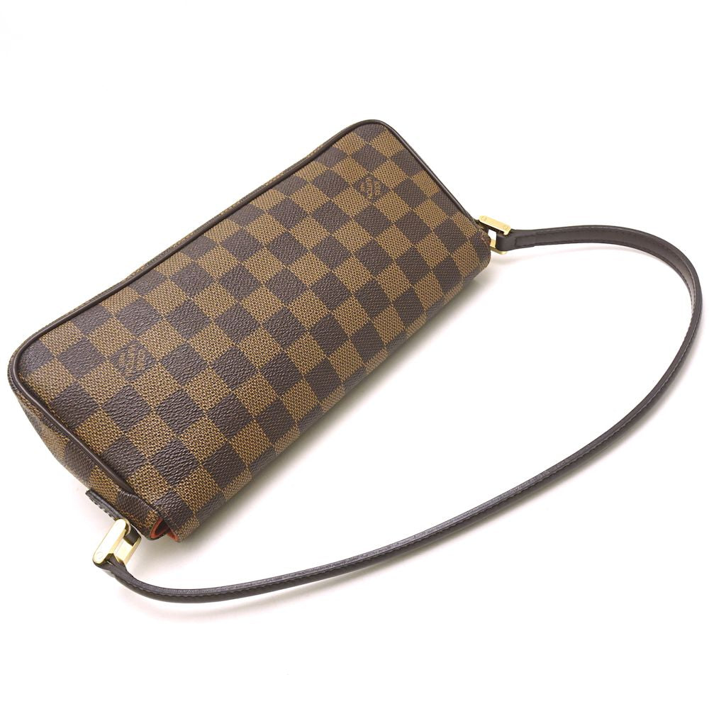 Louis Vuitton Damier Recolator Ebene Handbag Brown
