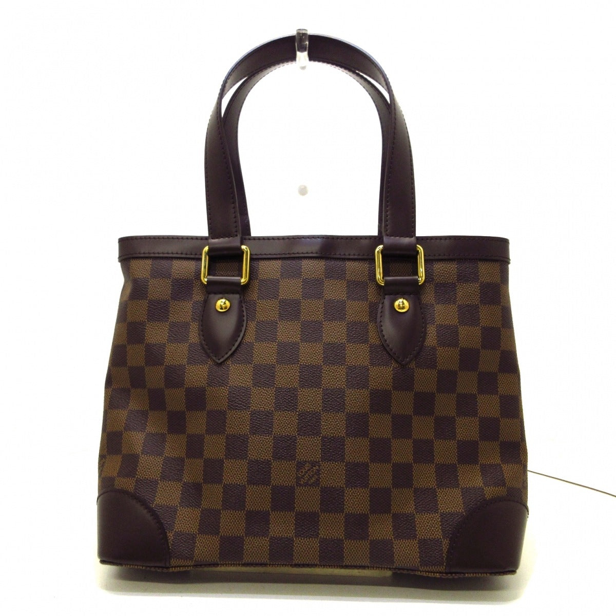 Louis Vuitton Hampstead PM Handbag Ebene Damier Canvas