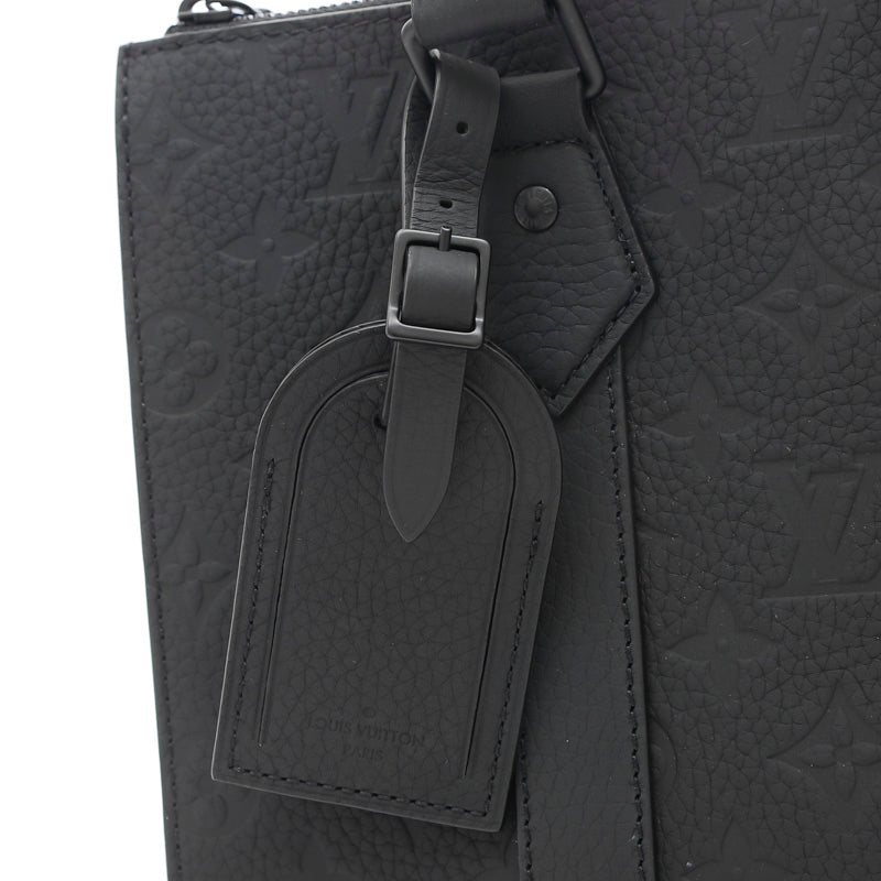 Louis Vuitton Empreinte Sac Plat Crossbody Bag Black