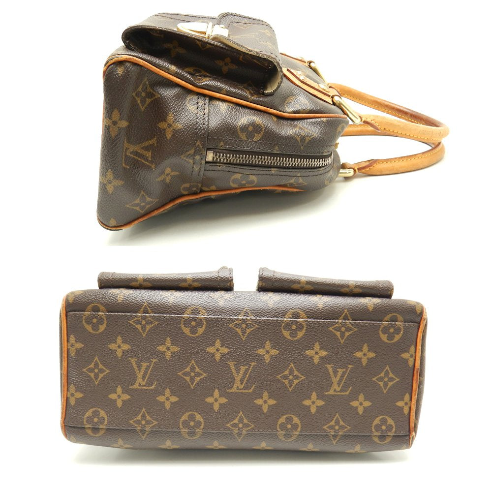 Louis Vuitton Monogram Manhattan PM Brown Handbag