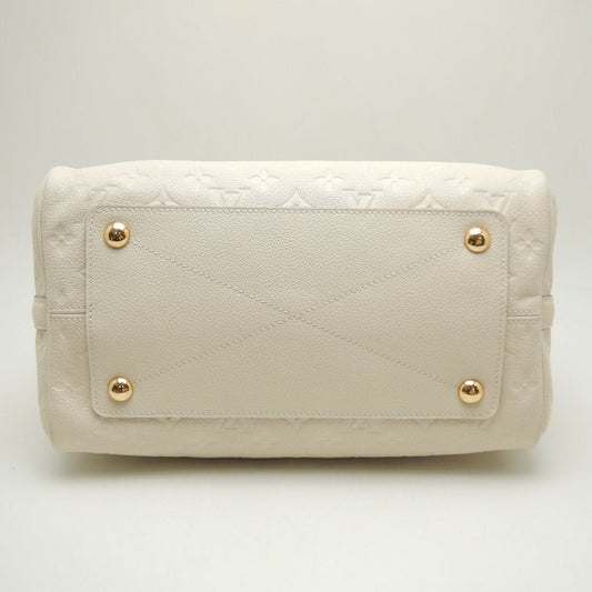 Louis Vuitton Emplant Speedy Bandouliere 30 Neige Ivory Boston Bag