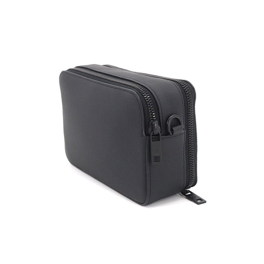 Louis Vuitton Aerogram Alpha Wearable Wallet Long Wallet Leather Black