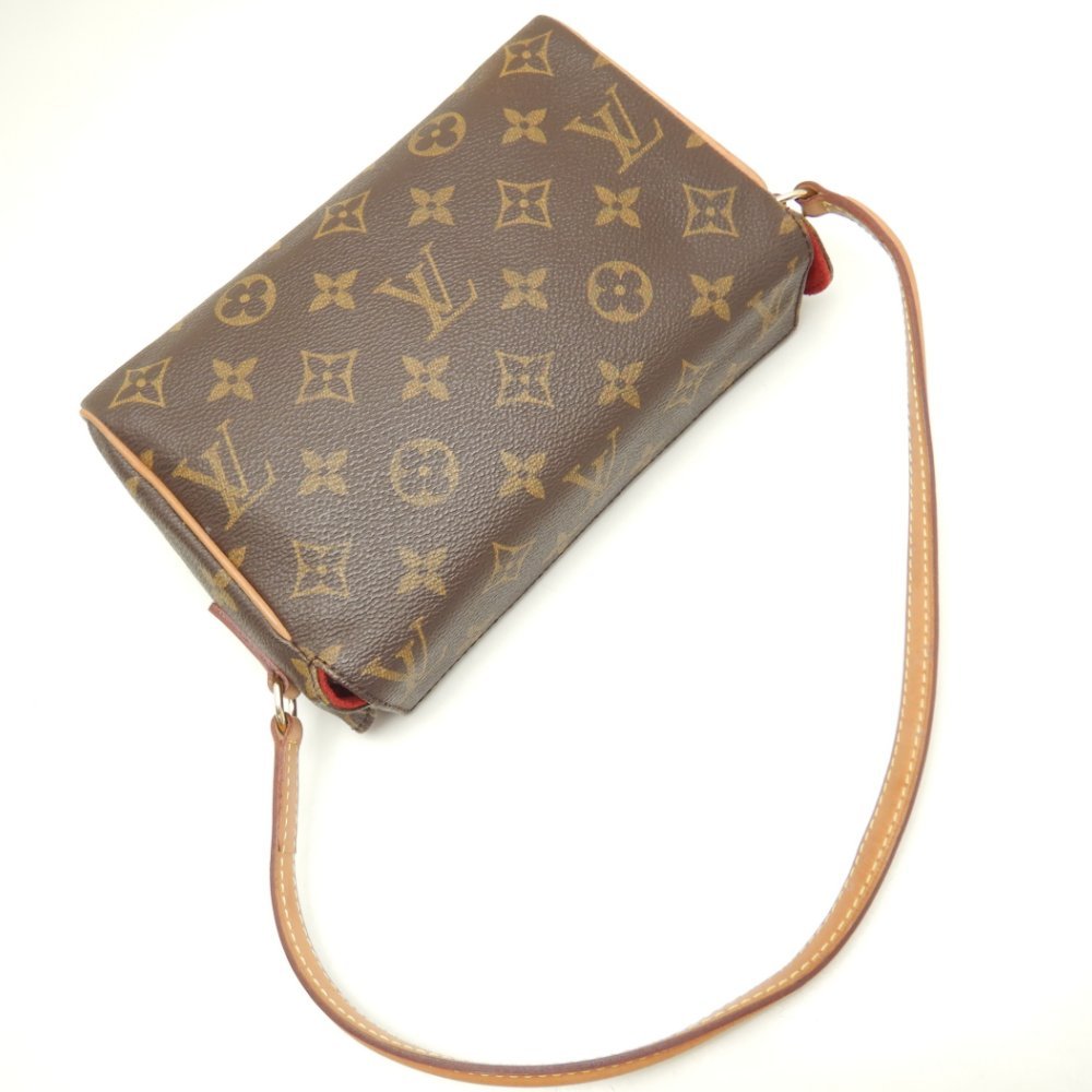 Louis Vuitton Monogram Recital Brown Handbag