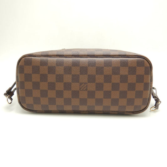 Louis Vuitton Damier Neverfull PM Ebene Tote Bag Brown