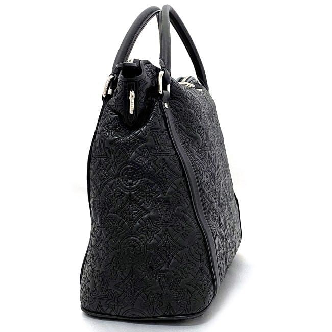Louis Vuitton Ixia PM Black Silver Noir Monogram Antia