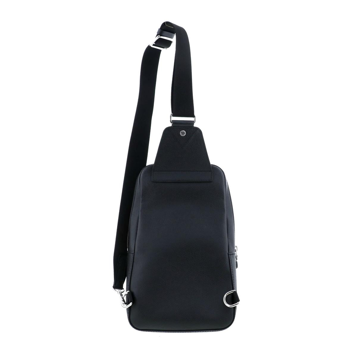 Louis Vuitton Avenue Sling Bag Waist Bag Body Bag Black