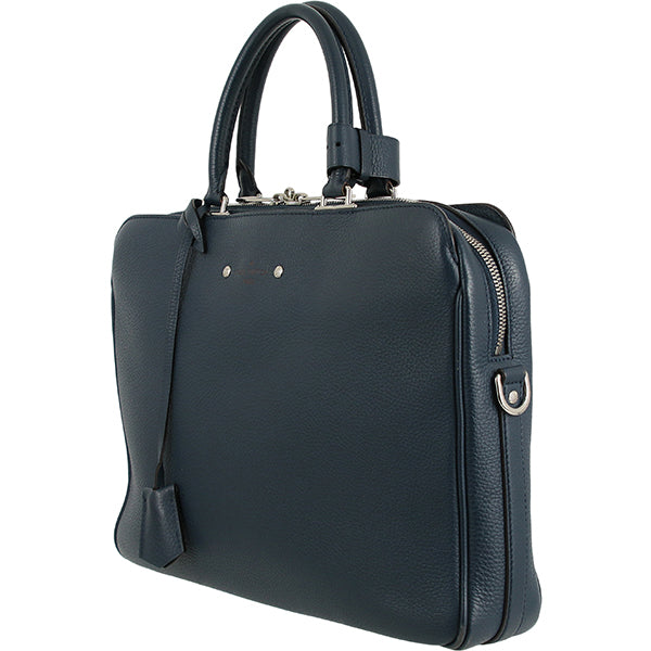 Louis Vuitton Business Bag Armand Taurillon Leather Marine Navy