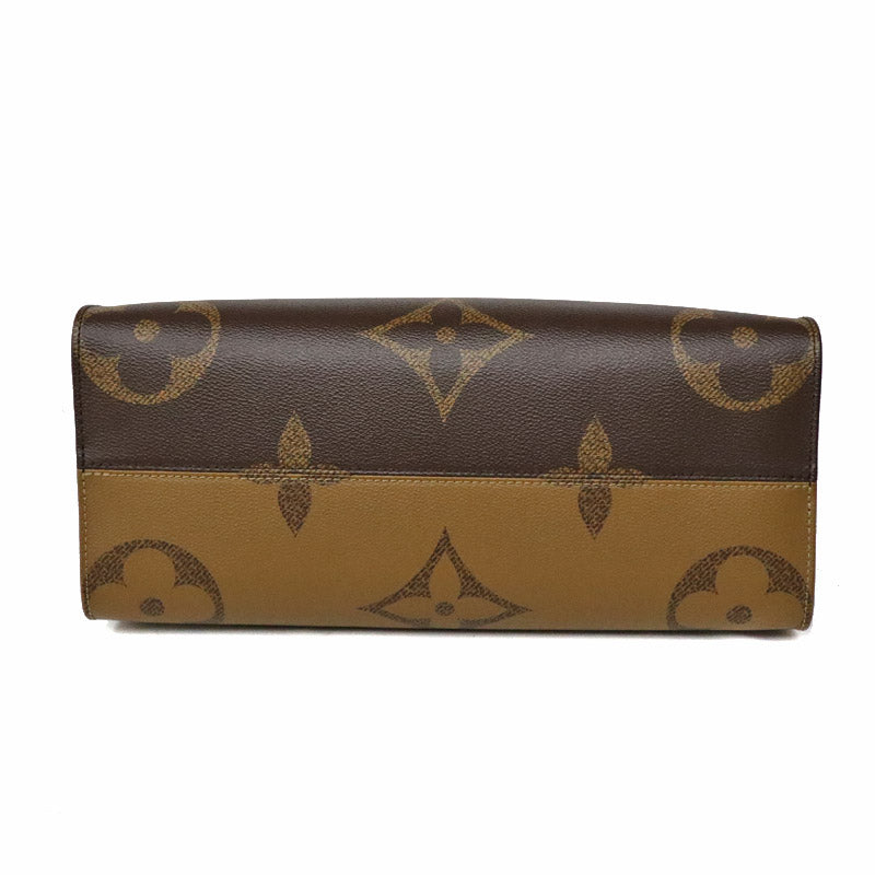 Louis Vuitton On The Go MM Handbag Shoulder Bag 2way Giant Monogram