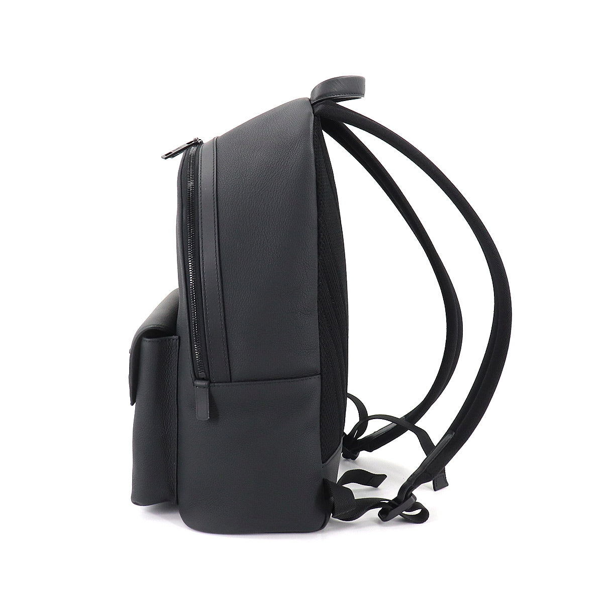Louis Vuitton Aerogram Takeoff Backpack Rucksack Leather Black