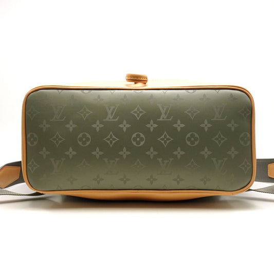 Louis Vuitton  Monogram Titanium Zipped Tote Bag Backpack