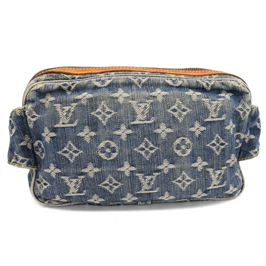 Louis Vuitton Bum Bag Body Bag Monogram Denim Blue