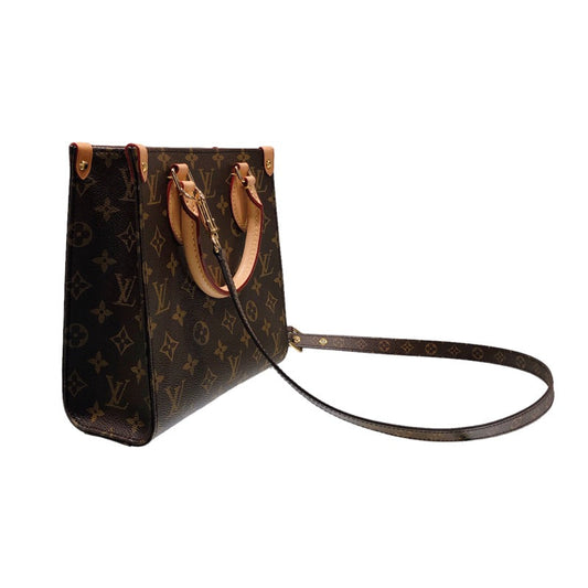 Louis Vuitton Sac Plat BB Monogram Handbag