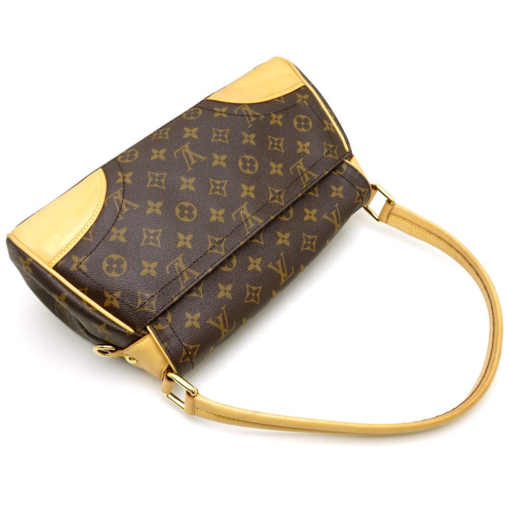 Louis Vuitton Monogram Beverly MM Brown Handbag