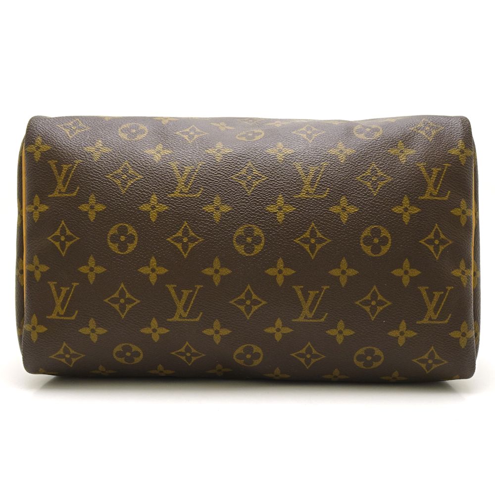 Louis Vuitton Monogram Speedy 30 Brown Boston Bag