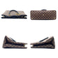 Louis Vuitton Damier Ebene Riverside Shoulder Bag Brown