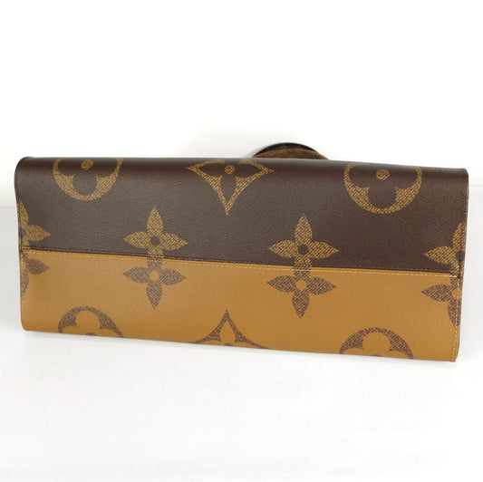 Louis Vuitton On The Go GM Tote Bag 2way Bag Giant Monogram