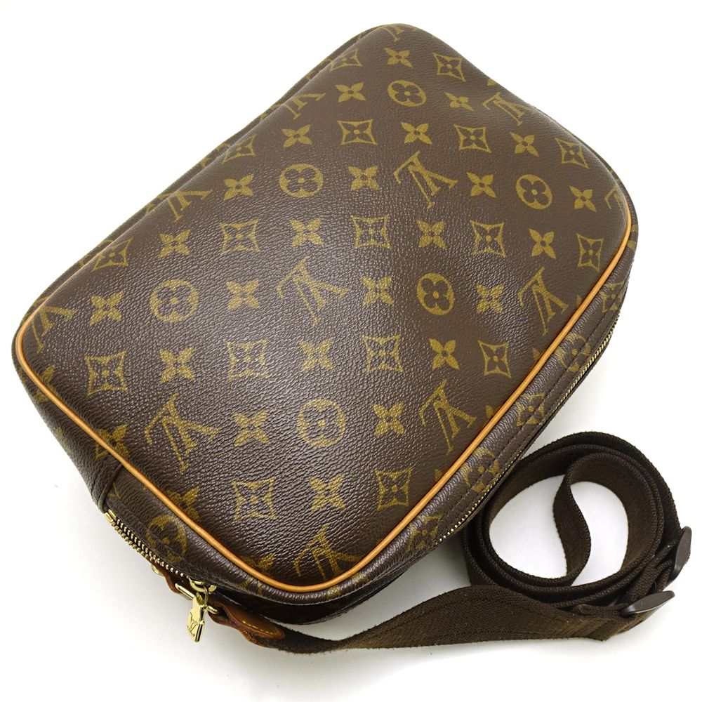 Louis Vuitton Monogram Reporter PM Brown