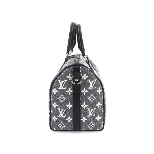 Louis Vuitton Jacquard Denim Speedy Bandouliere 25 Shoulder Bag