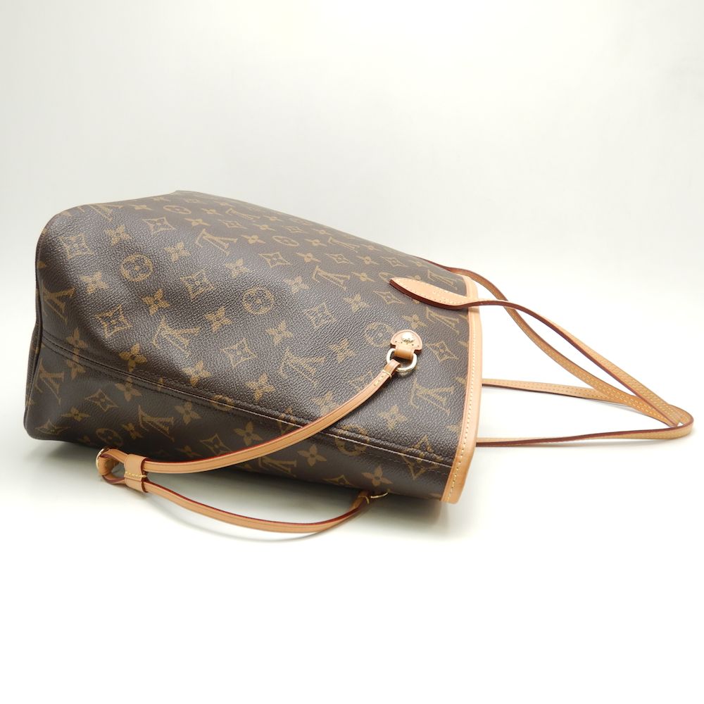 Louis Vuitton Monogram Neverfull MM Beige Tote Bag