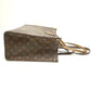 Louis Vuitton Monogram Reverse On The Go MM Tote Bag Brown