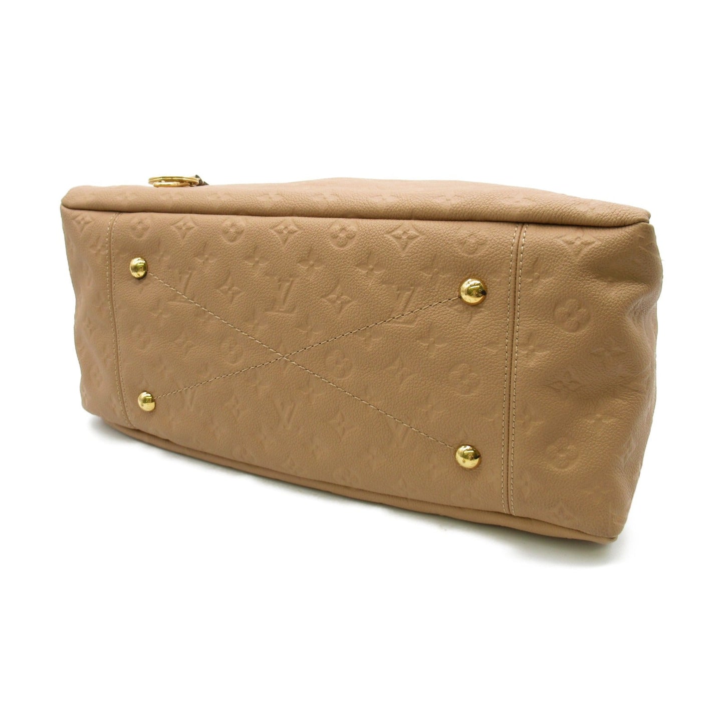 Louis Vuitton Artsy MM Handbag Leather Monogram Implant Pink