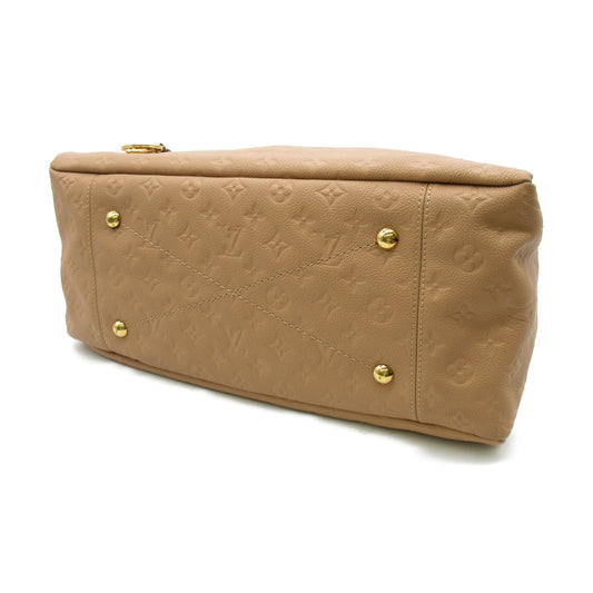 Louis Vuitton Artsy MM Handbag Leather Monogram Implant Pink