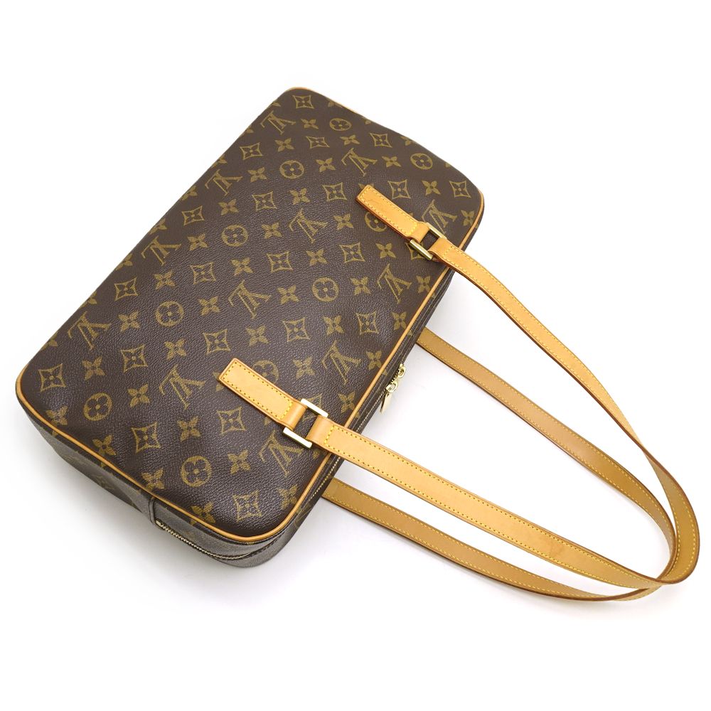 Louis Vuitton Monogram Cite GM Brown Shoulder Bag