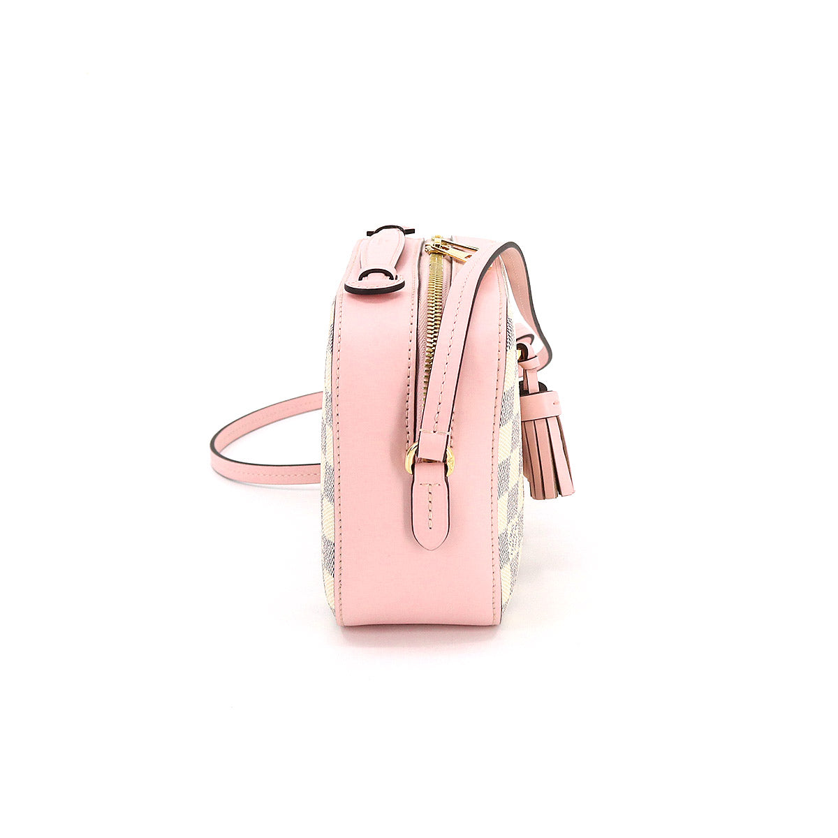 Louis Vuitton Damier Azur Saintonge Shoulder Bag Audrose White