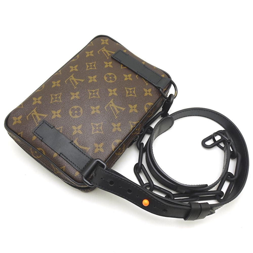 Louis Vuitton Monogram Front Bag Noir Diagonal Body Bag