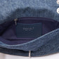 Chanel Blue Denim Camellia Embroidered CC Flap Bag