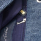 Chanel Blue Denim Camellia Embroidered CC Flap Bag