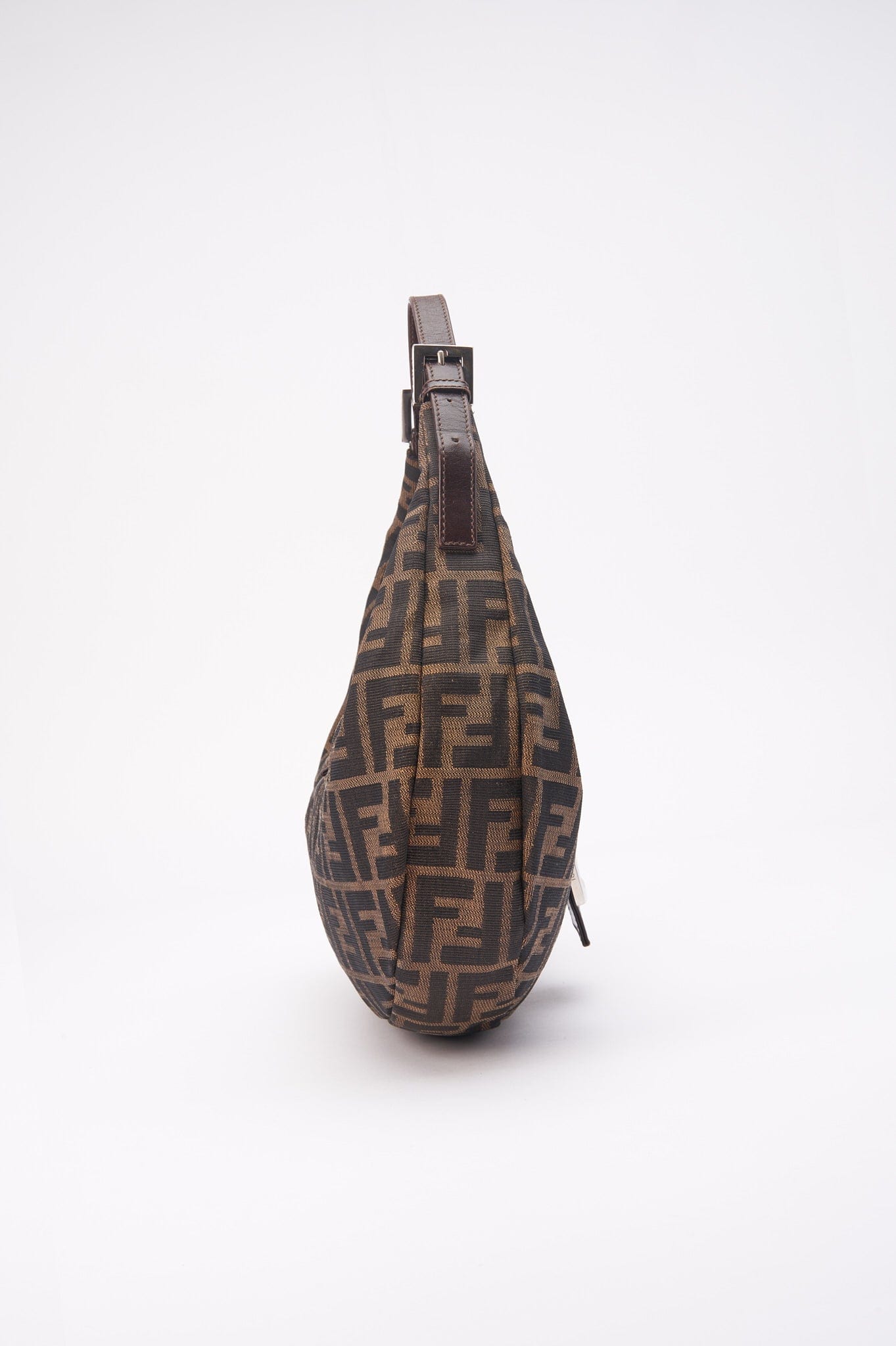 Fendi Zucca Canvas Croissant Bag