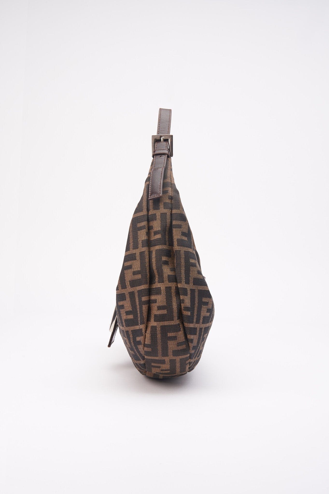 Fendi Zucca Canvas Croissant Bag