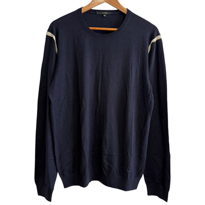 Gucci Embroidered High Gauge Knit Sweater