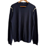 Gucci Embroidered High Gauge Knit Sweater