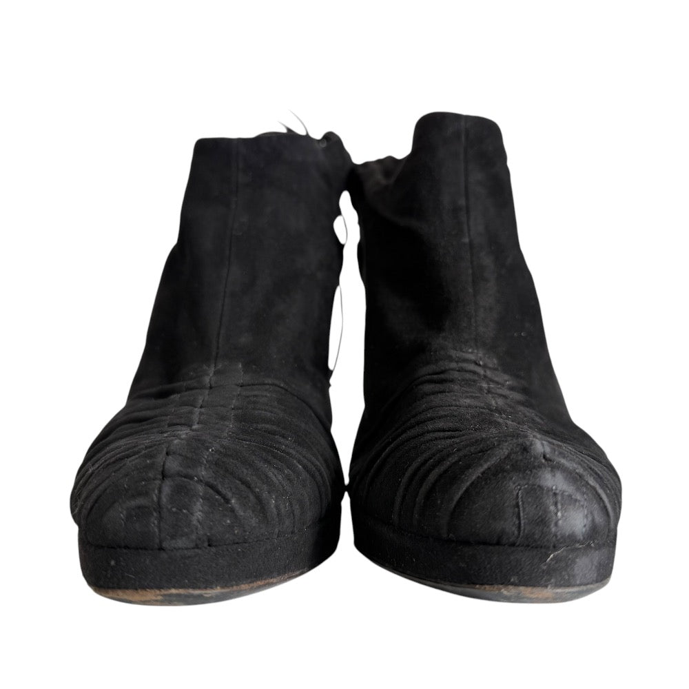 Gucci Suede High Heel Booties