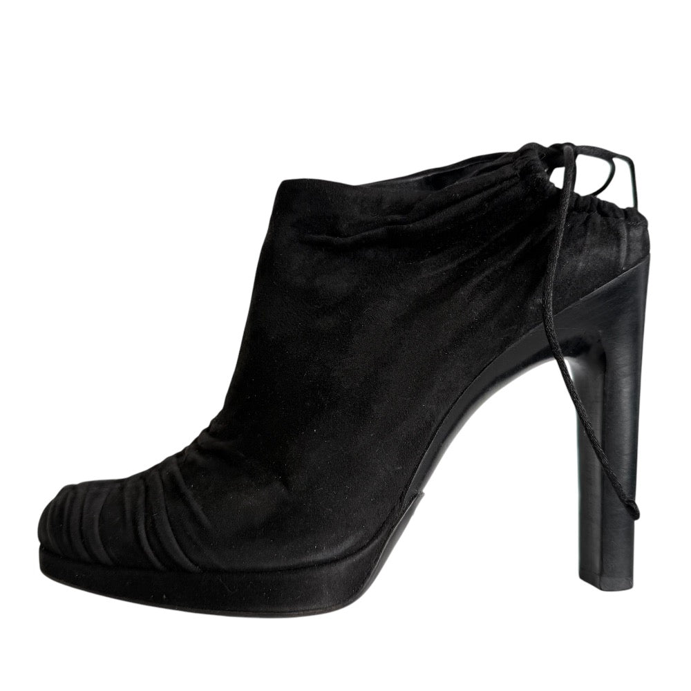 Gucci Suede High Heel Booties