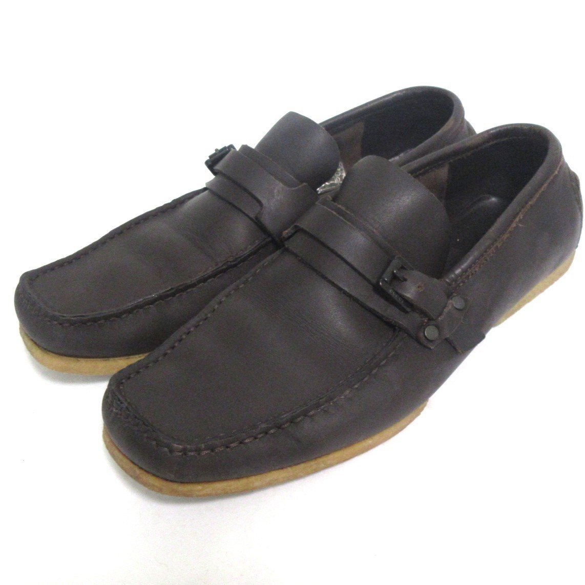 Gucci 102619 Leather Loafer