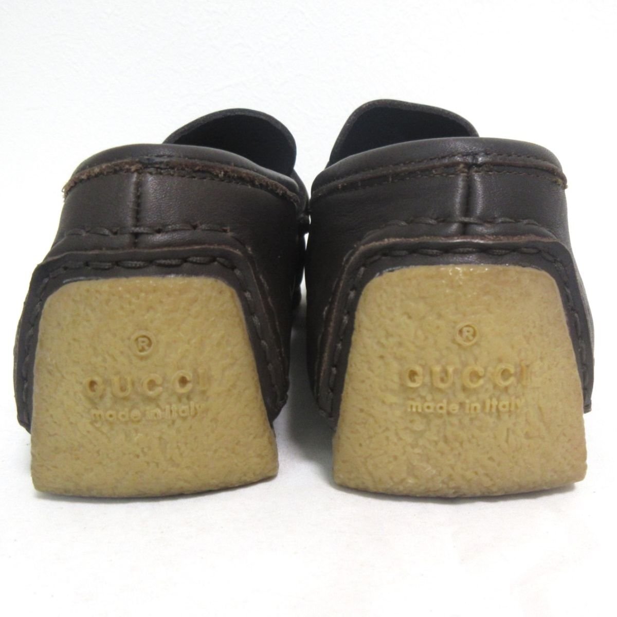 Gucci 102619 Leather Loafer