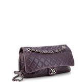 Easy Flap Bag Quilted Caviar Jumbo
