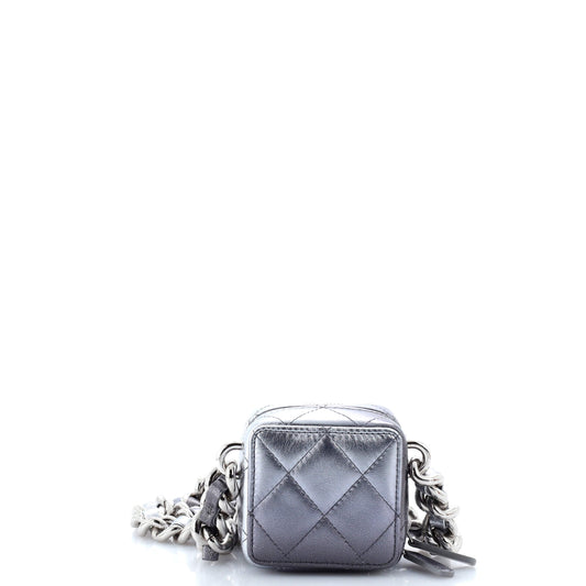 Like A Wallet Clutch With Chain Quilted Gradient Metallic Lambskin Mini