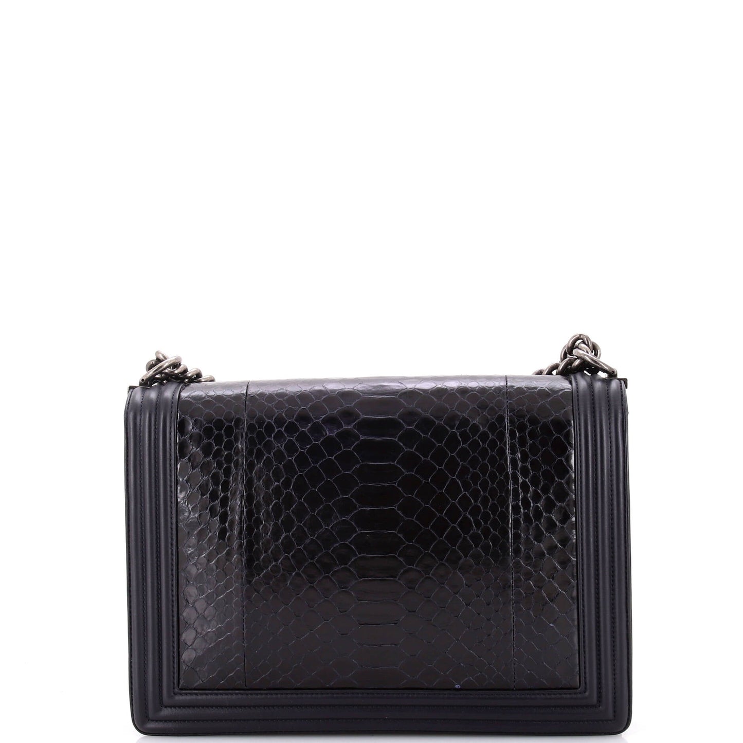 Boy Flap Bag Python Large
