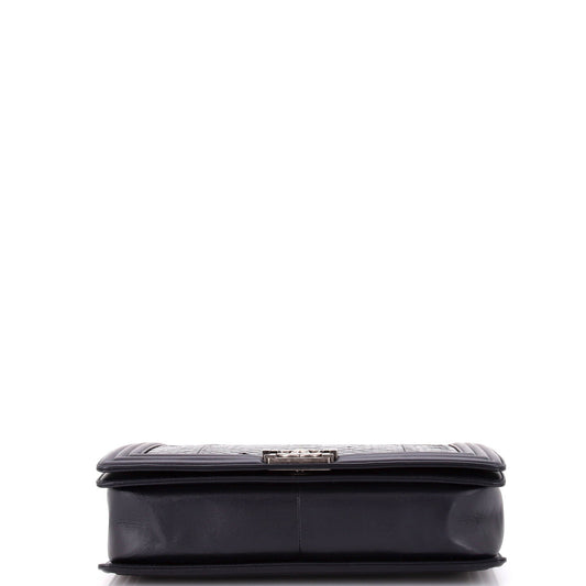 Boy Flap Bag Python Large