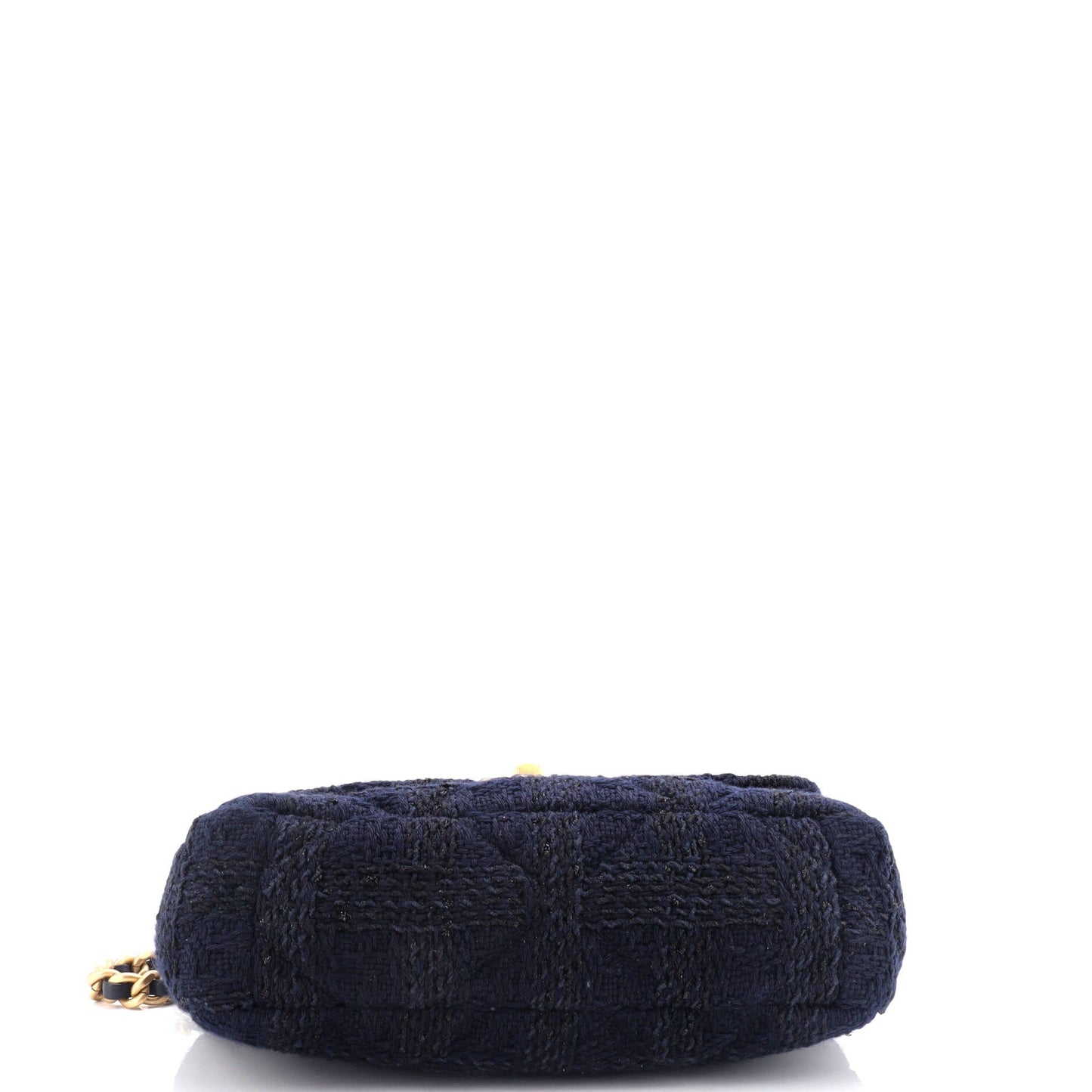 19 Flap Bag Quilted Tweed Medium